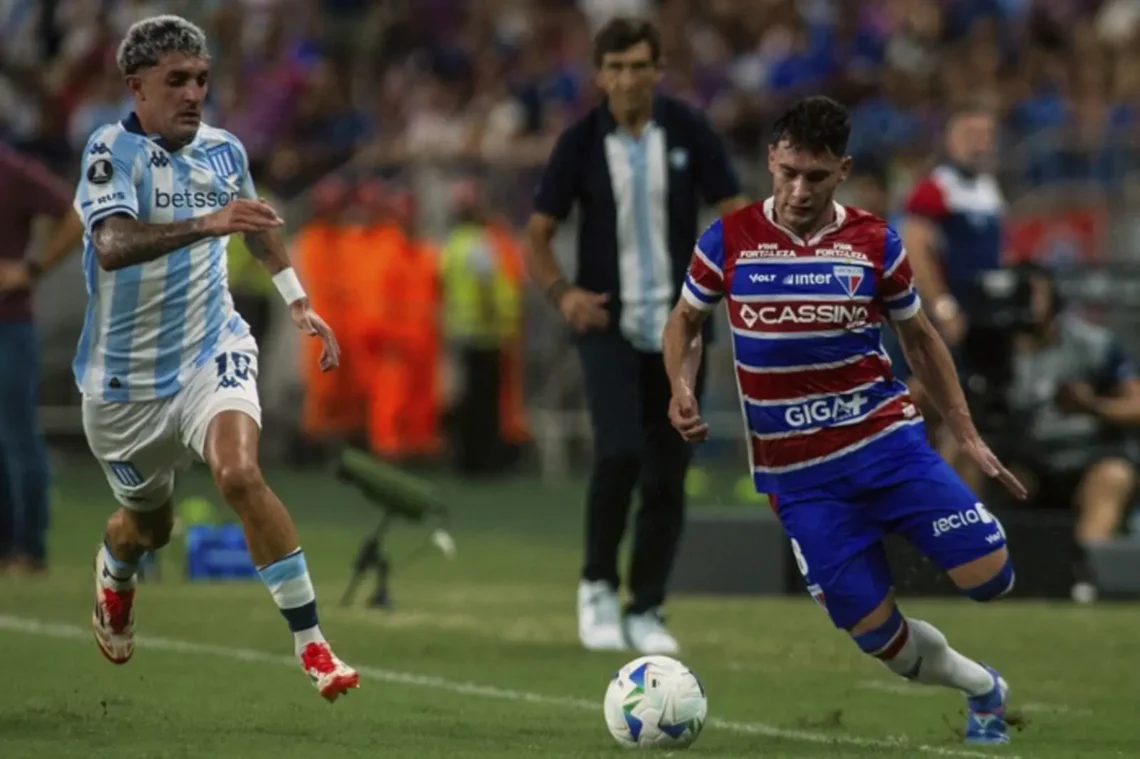Incidencia del partido de ida entre Fortaleza y Racing