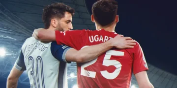 Los uruguayos Bentancur y Ugarte