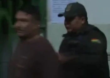La supuesta víctima fue aprehendida/Captura de video