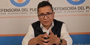 El Defensor del Pueblo, Pedro Callisaya. Foto: Defensoría.