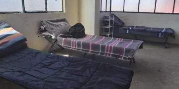 La Alcaldía de El Alto tiene listo el albergue transitorio para personas en situación de calle. FOTO: GAMEA