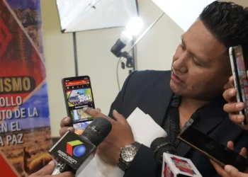 La aplicación de la Gobernación tendrá la información. Foto: Gobernación de La Paz.