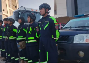 Personal de la Gobernación hizo controles y sofocación de incendios. Foto: Gobernación de Cochabamba.