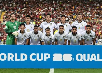 Formación titular de la Selección Boliviana en Maturín (FBF).