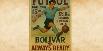 Un gráfico especial que Bolívar expuso para el partido de este domingo ante Always (Bolívar)