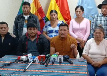 Dirigencia de la Coordinadora de las Seis Federaciones del Trópico de Cochabamba.