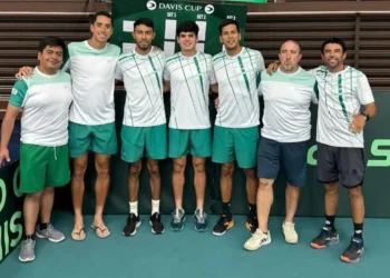 El seleccionado de tenis del fútbol boliviano.