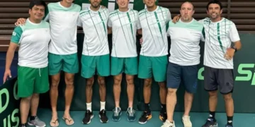El seleccionado de tenis del fútbol boliviano.