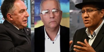 Gustavo Ávila, Javier Viscarra y Diego Pary en Piedra, Papel y Tinta con La Razón