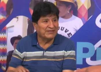 El expresidente Evo Morales en su programa dominical.
Foto: Captura.