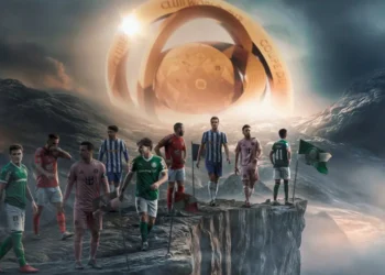 Un ícono que muestra a algunas figuras de los equipos participantes (FIFA).