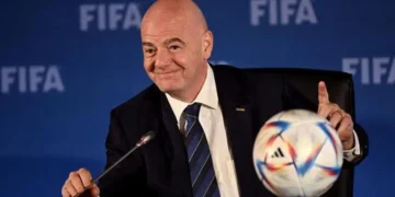Gianni Infantino, presidente de la FIFA (AFP)