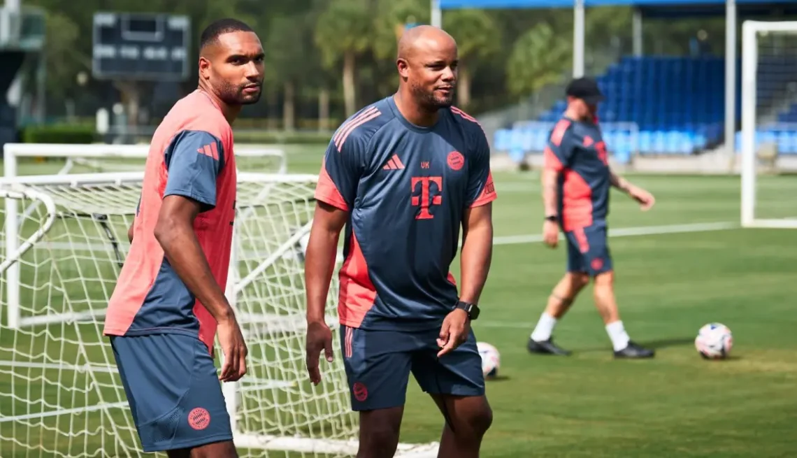 Vincent Kompany, DT del cuadro alemán del Bayern Munich (AFP)