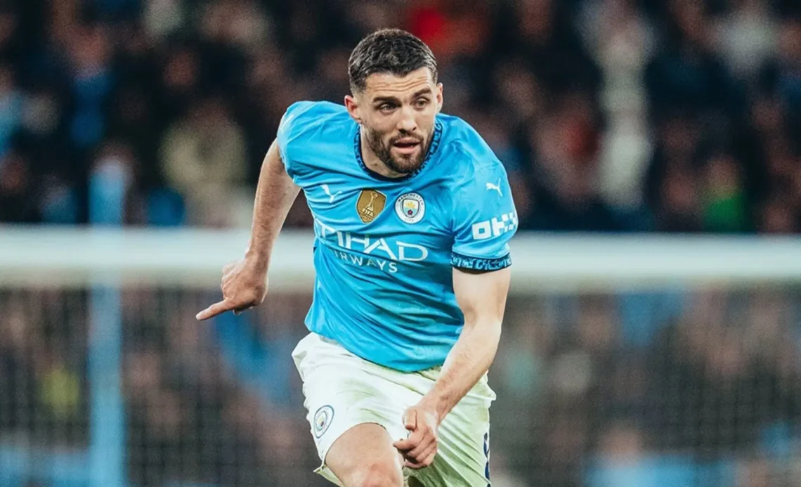 Mateo Kovačić con el Manchester City