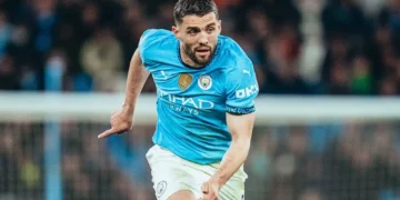 Mateo Kovačić con el Manchester City