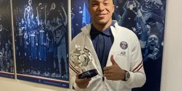 El astro francés Kylian Mbappé es uno de los delanteros del Madrid (AFP)