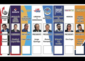 Papeleta de votación para las elecciones generales 2025