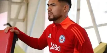 Paulo Díaz en un entrenamiento