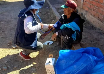 Los equipos llegaron hasta varios hogares y comunidades. Foto: Ministerio de Salud.