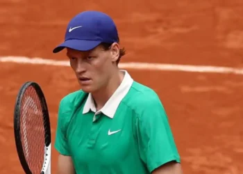 Jannik Sinner en Roland Garros