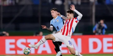 Incidencia del último partido entre Paraguay y Uruguay