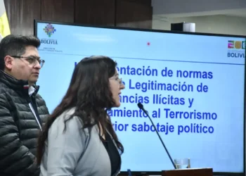 Patricia Troche, directora de la Unidad de Investigaciones Financiera (UIF). Foto: APG.
