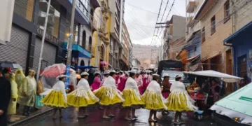 Suelen realizarse eventos previos a la entrada. Foto: GAMLP