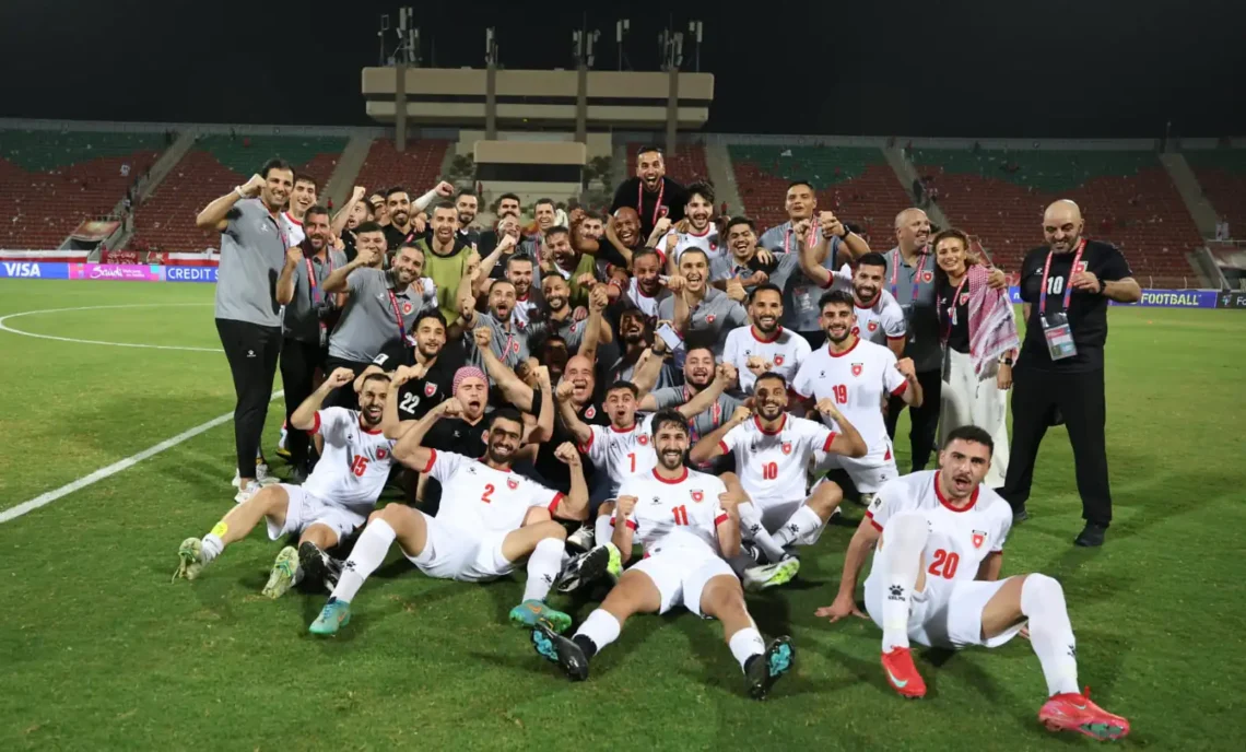Selección de Jordania clasificada