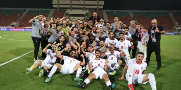 Selección de Jordania clasificada