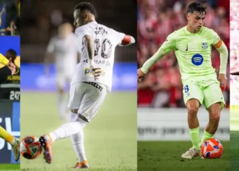 Cristiano Ronaldo, Neyamr, Pedri y Lamine Yamal
