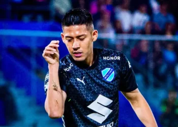 Ramiro Vaca durante un partido