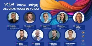 Los rostros que participarán del VCILAT. Foto: Cainco.