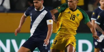 Incidencia del partido Guatemala vs Jamaica
