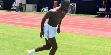 El francés en un entrenamiento personal
