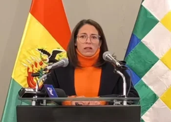 La ministra de Justicia, Jessica Saravia.
Foto: Captura RRSS