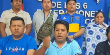 El dirigente evista Dieter Mendoza.
Foto: Captura RKC