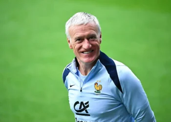 Didier Deschamps con la selección francesa