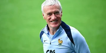 Didier Deschamps con la selección francesa