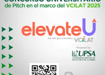 El logo del concurso 'elevate U'. Foto: UPSA.