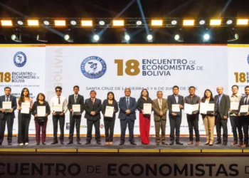 El cierre del 18 Encuentro de Economistas. Foto: BCB.
