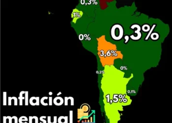 La inflación mensual regional. Foto: Fernando Romero.