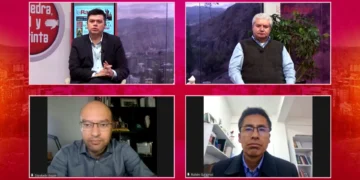 Rubén Gutiérrez, Enrique Urquidi y Edwin Bazán en entrevista con Piedra, Papel y Tinta de La Razón.