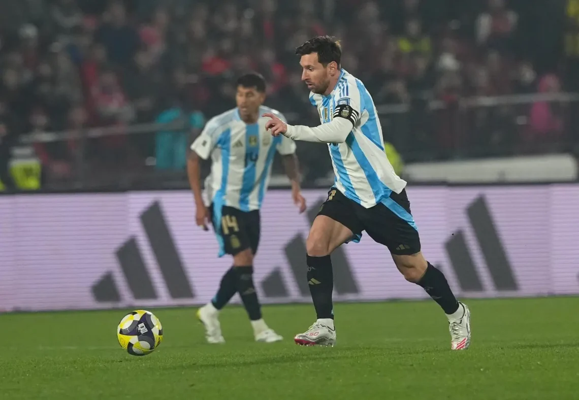 Lionel Messi ante Chile