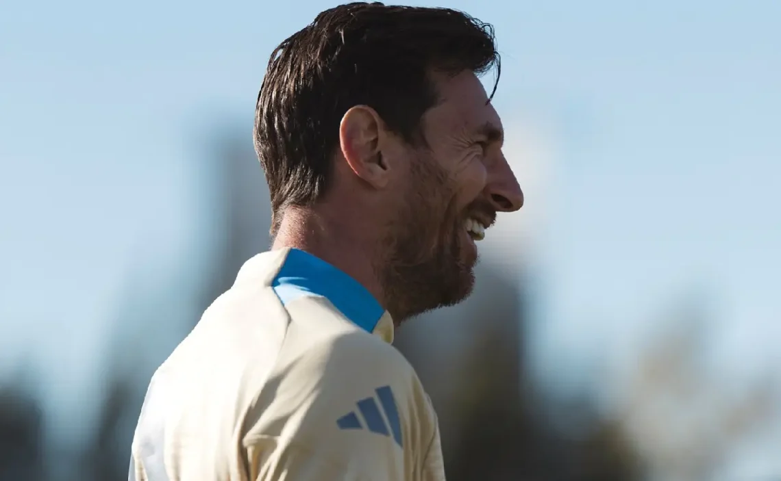 Messi se incorpora a los entrenamientos de la selección Argentina (FOTO: AFA - Selección Argentina)