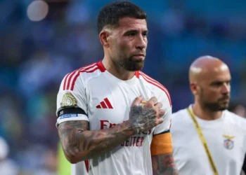 El central argentino Otamendi renueva con el Benfica hasta 2026. FOTO: @Benfica