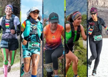 Fotos de bolivianos que participarán en el Sudamericano. Crédito: Skyrunning Bolivia