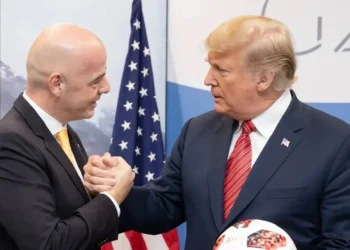 Gianni Infantino y Donald Trump. / @gianni.infantino