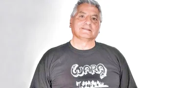 Dante Uzquiano, uno de los fundadores del emblemático grupo de rock fusión, Wara.