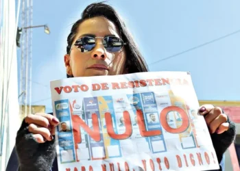 El evismo promueve votar nulo en las elecciones generales.