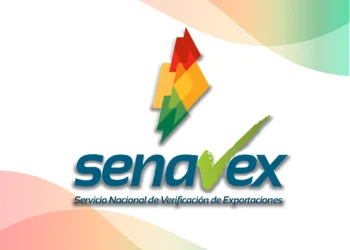 Logo del Servicio Nacional de Verificación de Exportaciones (Senavex).